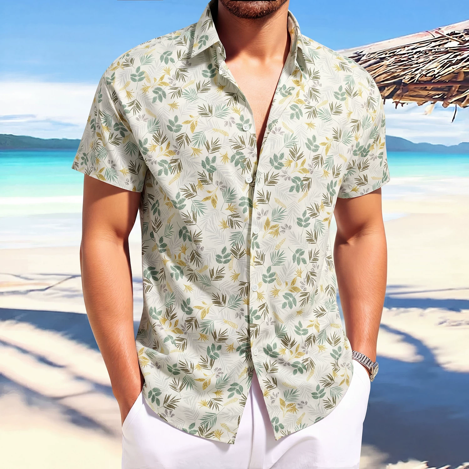 Camicia Hawaiana Estiva da Uom - Vintage Hawaiian Floral Shirt recensione e prezzo