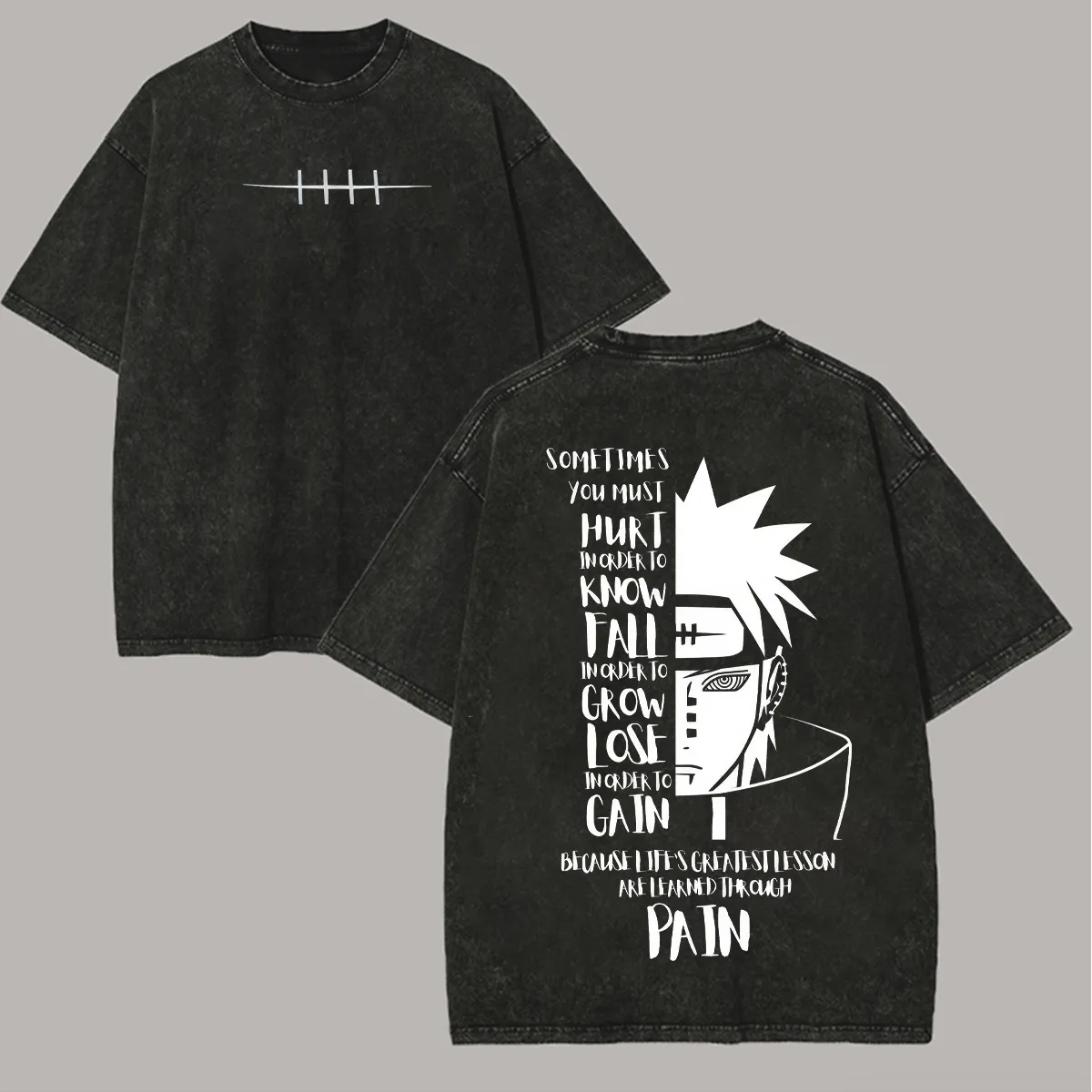 T-shirt Naruto Shisui Uchiha,  - Acid Wash Vintage Graphic T Shirt recensione e prezzo