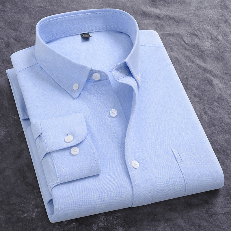 Camicia Oxford da uomo nuova p - Oxford Cotton Casual Shirt Business recensione e prezzo