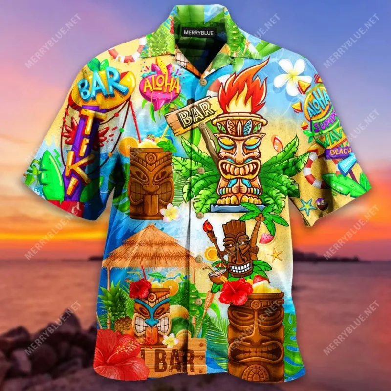 Camicia da uomo estiva hawaian - Vintage Hawaiian Floral Shirt recensione e prezzo